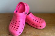 Pink Crocs