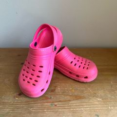 Pink Crocs