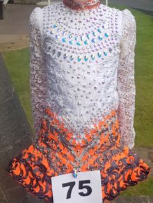 Irish Dancing Dress Age 10 -12 Years