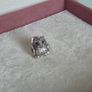 Pandora wise Owl graduation charm sterling silver with blue crystal Image 8