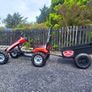 Massey Ferguson Go Kart & Trailer Image 2