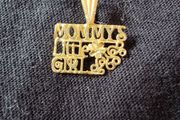 14k Gold Mommy's Little Girl necklace pendant