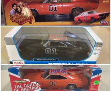 Dodge Charger General Lee Collection Rare 1/18 x 3 Models
