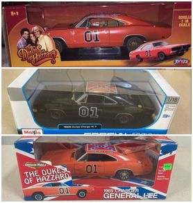Dodge Charger General Lee Collection Rare 1/18 x 3 Models