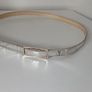 Thin Silver Belt Image 2