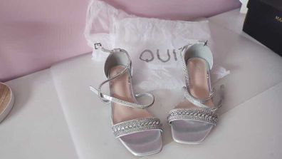 Silver Sandals - QUIZ - NEW