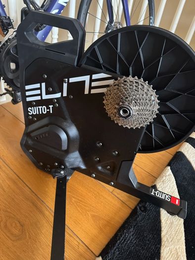 Canyon road bike and Turbo trainer