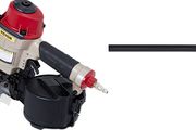 Pallet Making Coil Nailer CN80 For Siding Board Wood Working Furniture Sheating Tool Air Pneumatic Roll Nail Gun