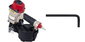 Pallet Making Coil Nailer CN80 For Siding Board Wood Working Furniture Sheating Tool Air Pneumatic Roll Nail Gun