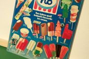 HB Ice Cream sign tin metal sign "FREE POST"