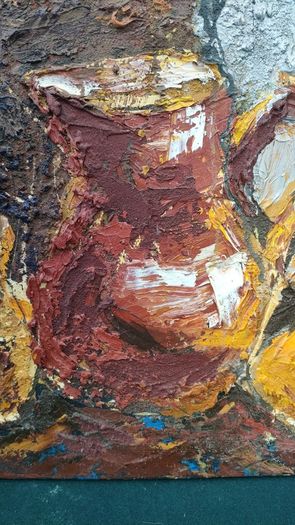 Large Impasto Still Life