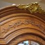 Antique French Oak Mirrored Dressing Stand Image 5
