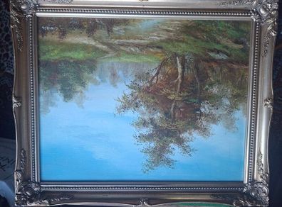 Clara Inness Oil painting
