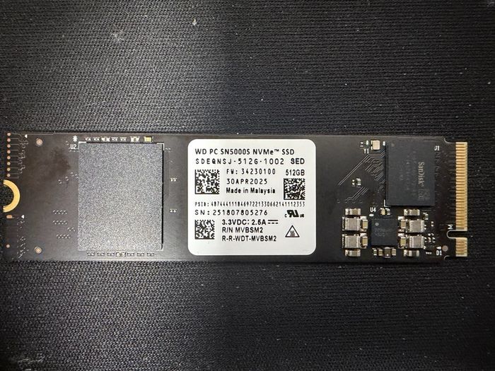 512gb SSD M.2 Nvme