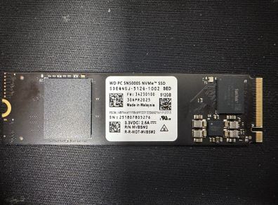 512gb SSD M.2 Nvme