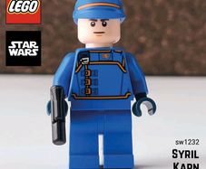 Lego SYRIL KARN Minifigure Lego Star Wars Lego Minifigure