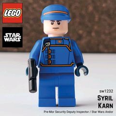 Lego SYRIL KARN Minifigure Lego Star Wars Lego Minifigure