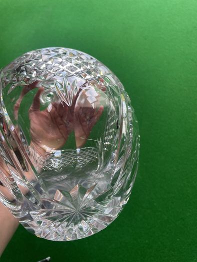 crystal vase