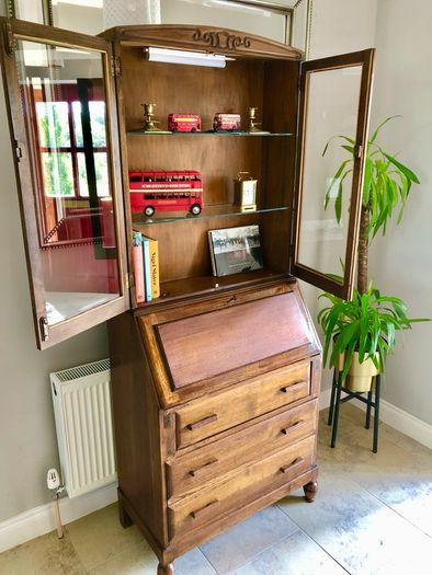 writing bureau/ bookcase
