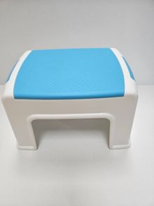 White/Blue Step Stool