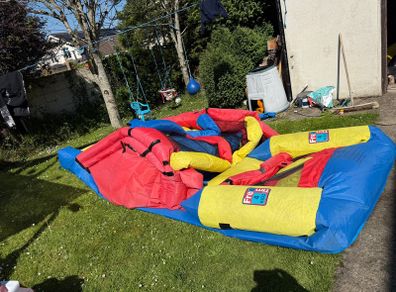 bouncy castle ai blower