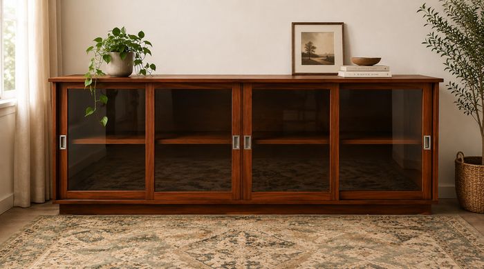 Original 1950s Shop Cabinet