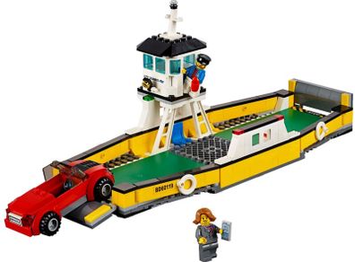 Lego City 60119: Ferry (2016) 100% Complete (NO BOX)