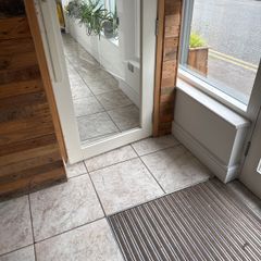 glass door