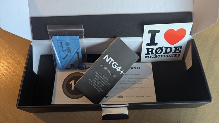 Rode NTG4+ Shotgun Microphone