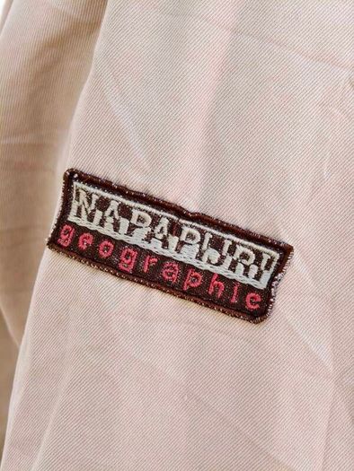 Napapijri Geographic Expedition Camp Vintage Men Jacket XL BEIGE