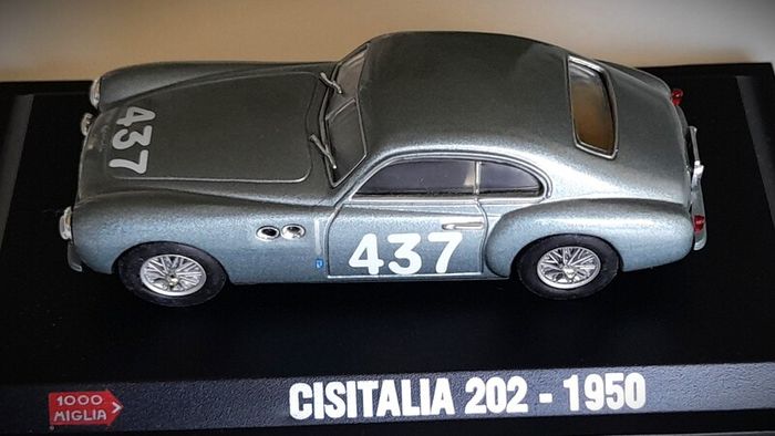 Diecast Model Cisitalia 202 Coupe '50 Mille Miglia - Collectable 1:43