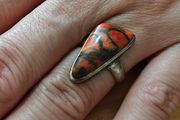 Sterling Silver Ring - Size N - Stamped for Silver (S32)