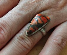 Sterling Silver Ring - Size N - Stamped for Silver (S32)