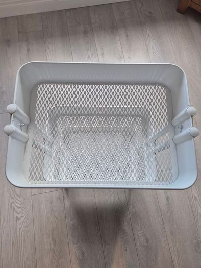 Ikea Raskog white trolley