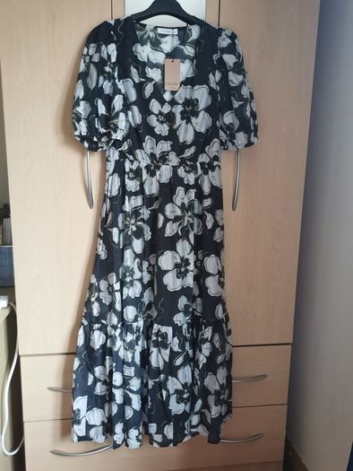 BNWT - Gallery V-Neck Floral Midi Dress UK10