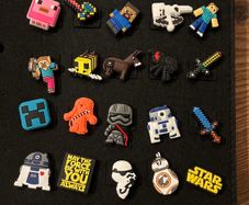 Croc charms Minecraft, Star Wars