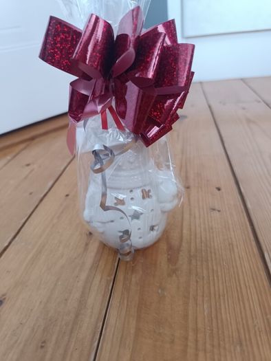 Christmas candle holder gift