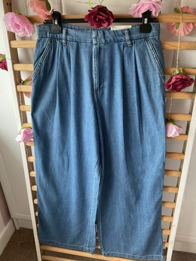 jeans  nwt F&f trouser style jeans size 12 wide leg