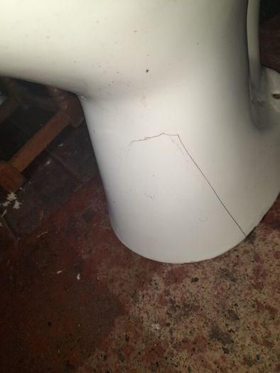 Toilet (has A Crack On It)