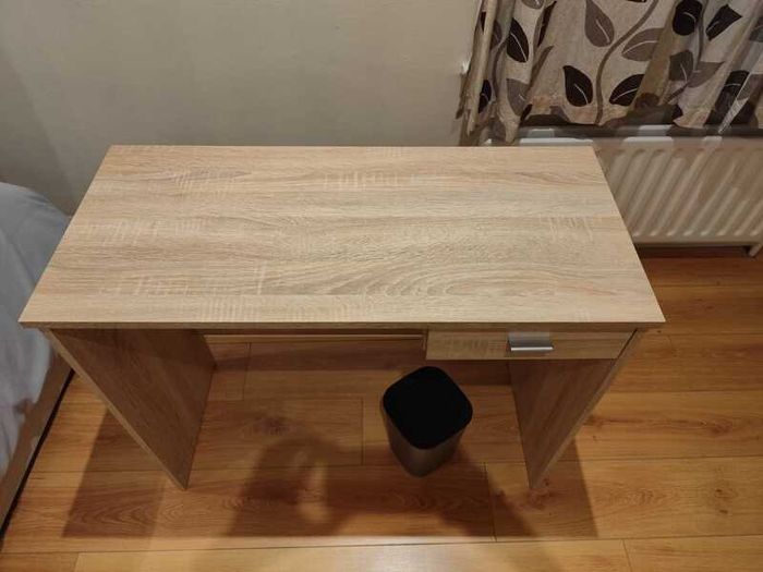 Small wooden table with drawer