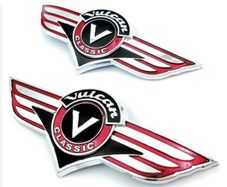 Kawasaki Vulcan tank badge decals