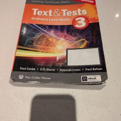 text and tests 3 leaving cert