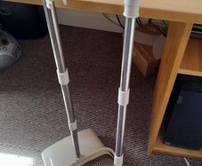 Long handled dustpan and brush.