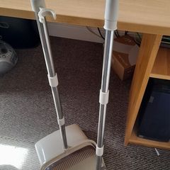 Long handled dustpan and brush.