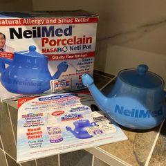 New nasal rinse pot