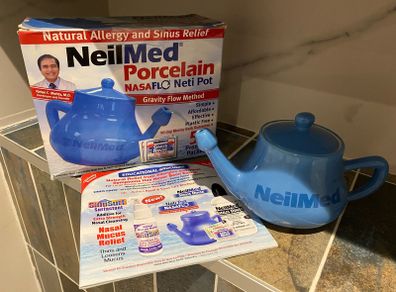 New nasal rinse pot