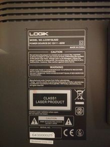 Logic TV & Monitor Model LCXW19LN20