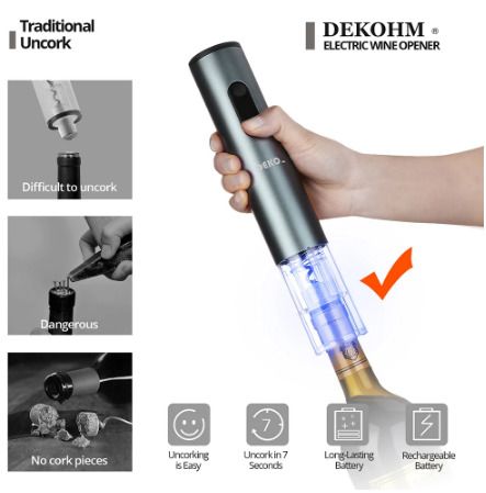 Automatic Wine Opener Set Rechargable