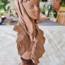 Clay Terracotta Bust of a woman Image 2
