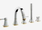 Grohe Grandera Gold 5 Hole Bathroom Set